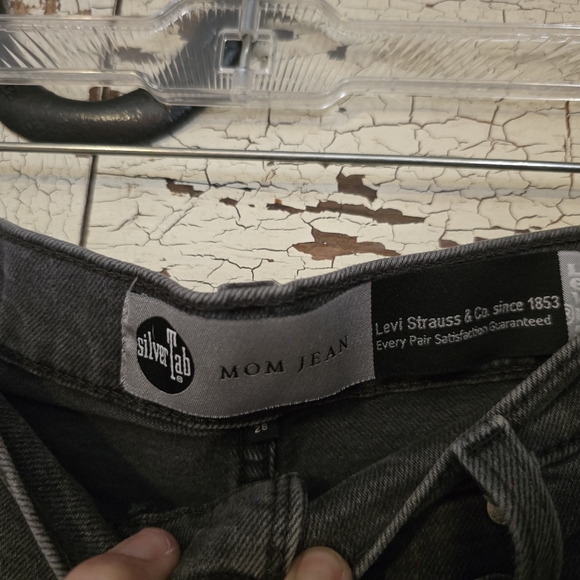 Vintage LEVIS SILVERTAB mom Jeans Sz. 28 GUC! - Picture 4 of 9